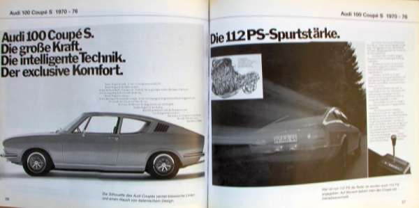 Schrader "Audi 50 bis 100" Audi-History 1996 (10198)